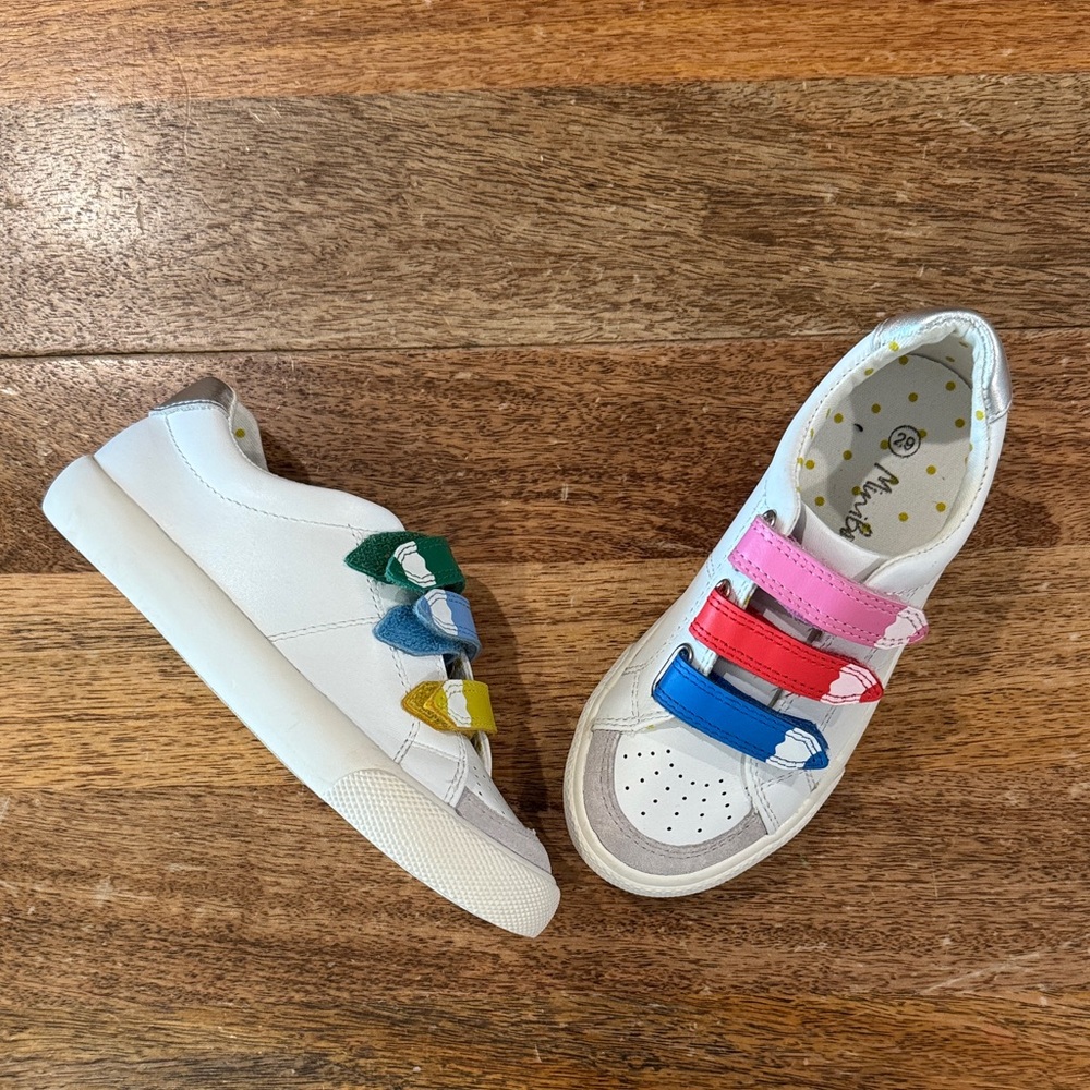 Colorful Velcro Kids Sneakers